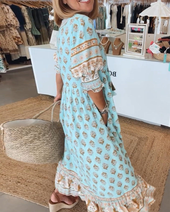 Verity - Bohemian jurk