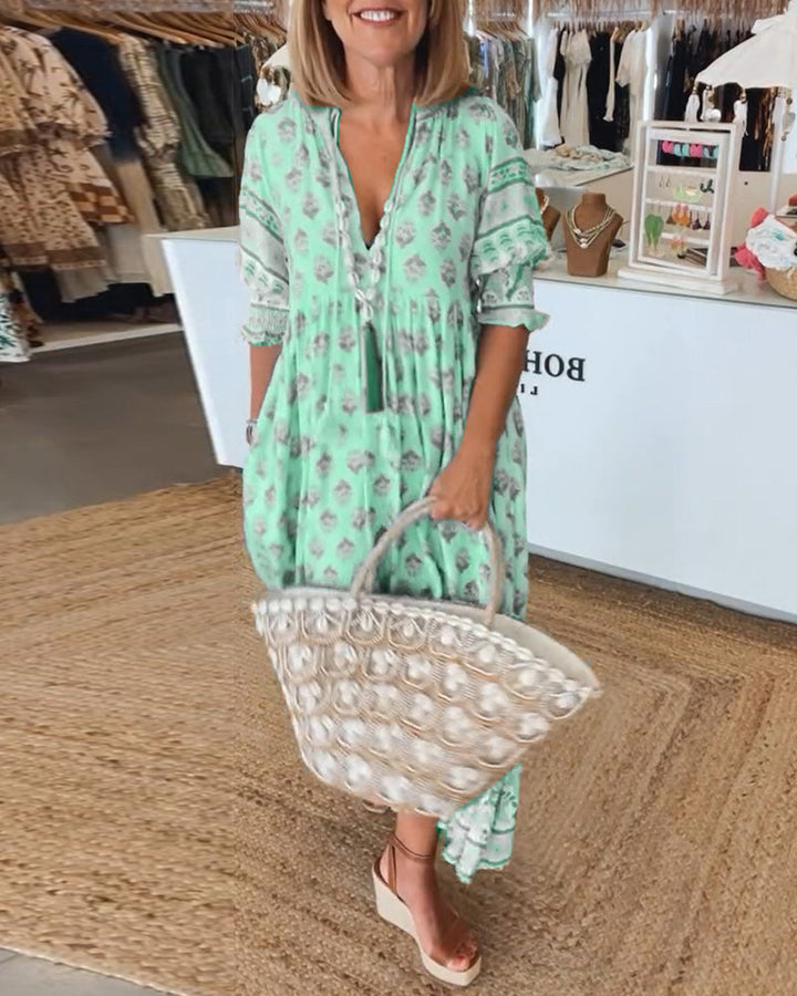 Verity - Bohemian jurk