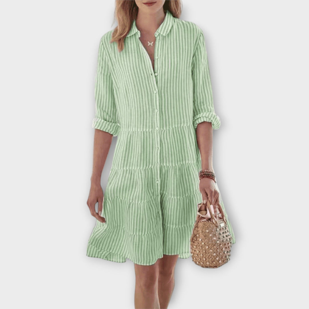 Nadie - Luchtige gestreepte jurk