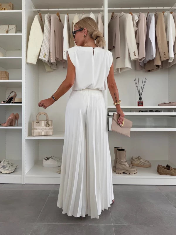 Marian - Elegante plissé set