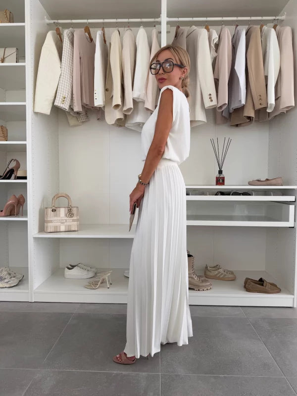 Marian - Elegante plissé set