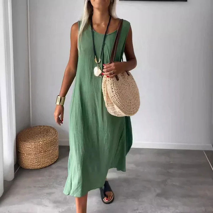 Amaris - Casual mouwloze jurk