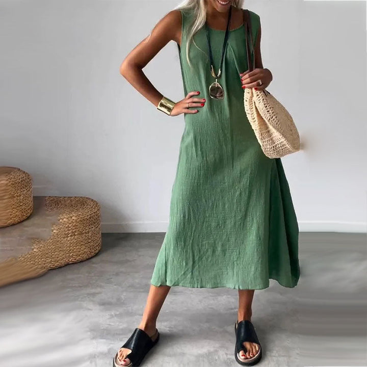 Amaris - Casual mouwloze jurk