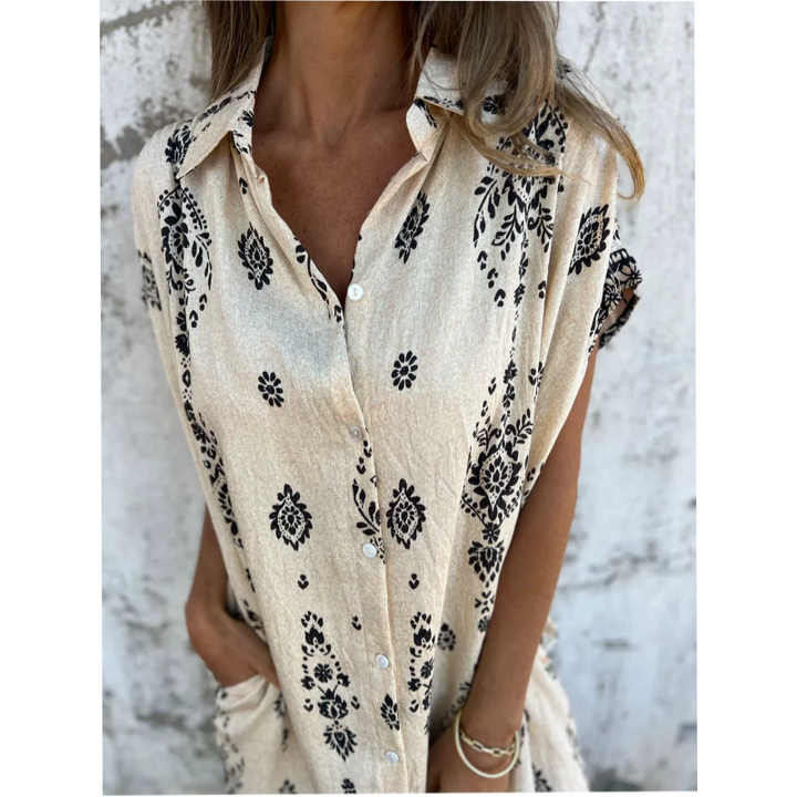Mica - Vintage boho jurk