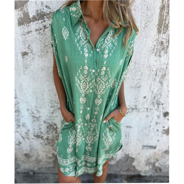 Mica - Vintage boho jurk